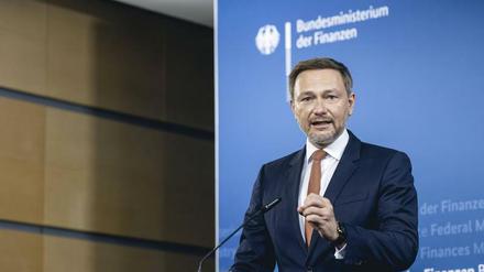 Bundesfinanzminister Christian Lindner (FDP)
