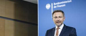 Bundesfinanzminister Christian Lindner (FDP)