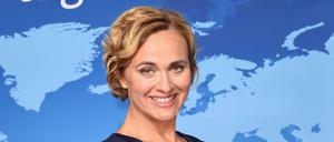 Die "Tagesthemen"-Moderatorin Caren Miosga (Archivbild)