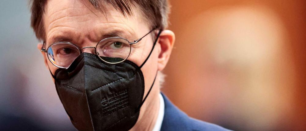Karl Lauterbach, Bundesgesundheitsminister und SPD-Politiker.
