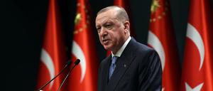 Präsident der Türkei: Recep Tayyip Erdogan.