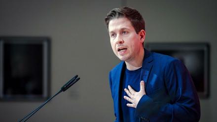 Kevin Kühnert, SPD-Generalsekretär, will innerdeutschen Streit um Nordstream 2 beenden.