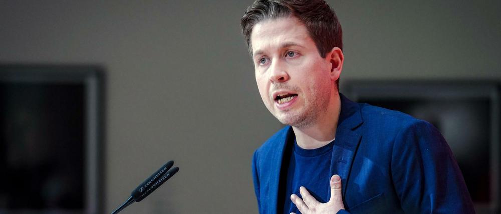 Kevin Kühnert, SPD-Generalsekretär, will innerdeutschen Streit um Nordstream 2 beenden.