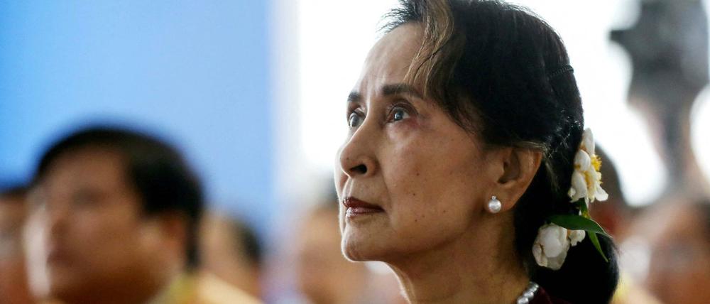Aung San Suu Kyi im Juli 2019
