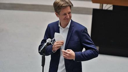 Berlins neuer Finanzsenator Daniel Wesener (Grüne).