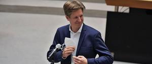 Berlins neuer Finanzsenator Daniel Wesener (Grüne).