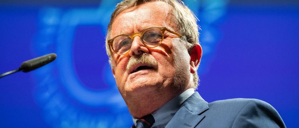 Frank Ulrich Montgomery, Präsident des Weltärztebunds. 
