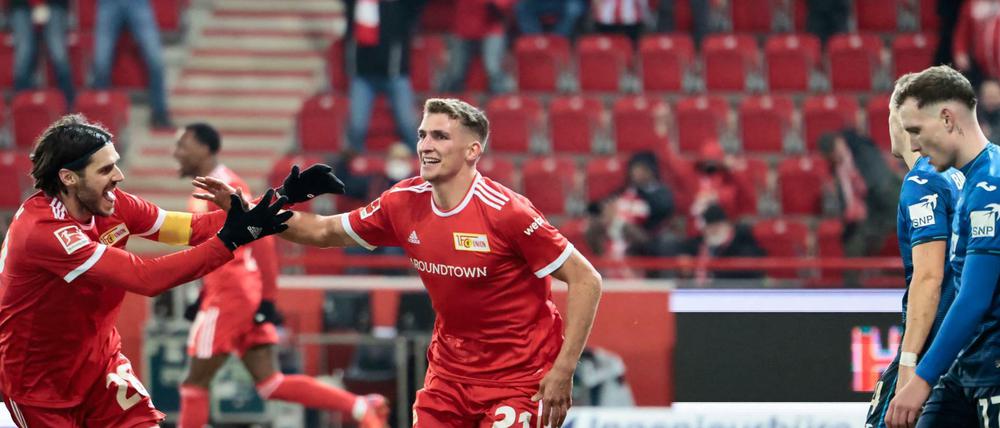 Grischa Prömel traf für Union im zweiten Spiel in Folge.