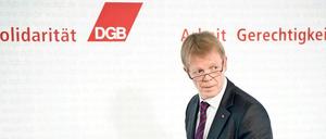 Wer kommt nach ihm? Der DGB-Vorsitzende Reiner Hoffmann geht kommenden Mai in Rente. 
