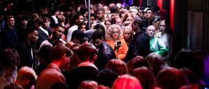 September 2021: Gedränge vor einem Nachtclub in Kopenhagen.