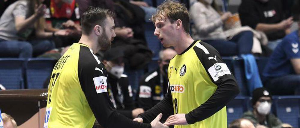 Kennen sich schon lange: Andreas Wolff (l.) und Till Klimpke.