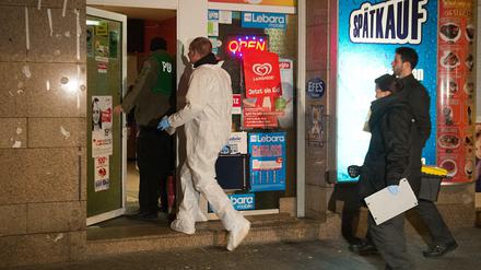 Das 26-jährige Opfer wurde am 11.01.2014 in dieser Sportwettbar in Berlin-Reinickendorf erschossen. 