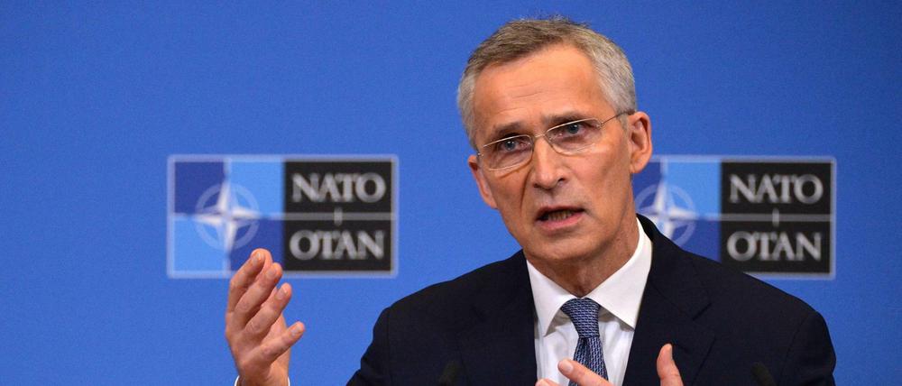 Nato-Generalsekretär Jens Stoltenberg.