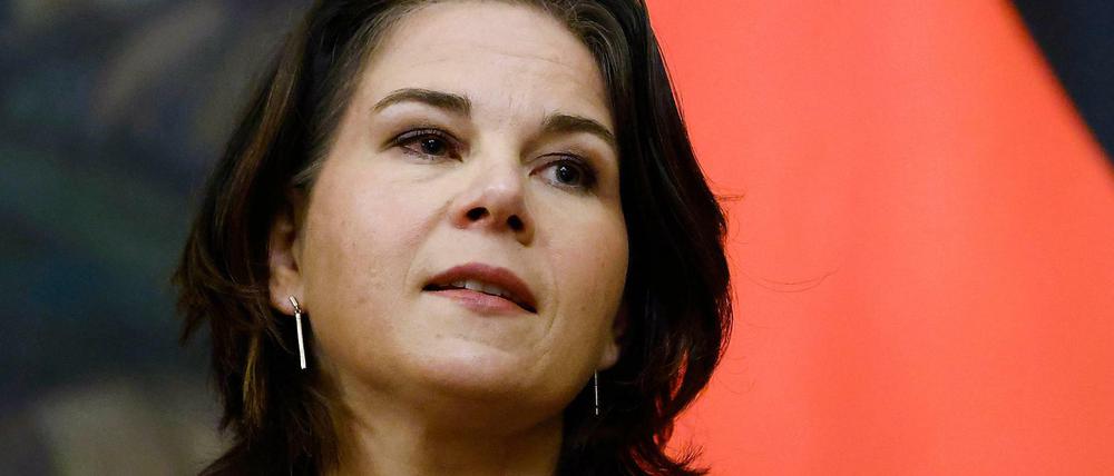 Annalena Baerbock (Bündnis 90/Die Grünen) ist deutsche Bundesaußenministerin.