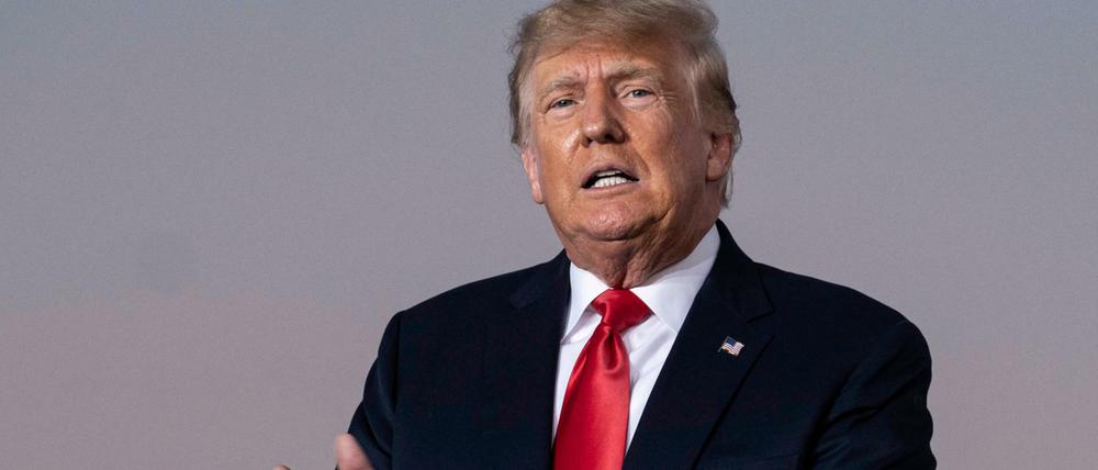 Der ehemalige Präsident Donald Trump ist mit einem Antrag zum Kapitol-Sturm vor dem Supreme Court gescheitert.