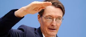 Der Bundesgesundheitsminister Karl Lauterbach (SPD).