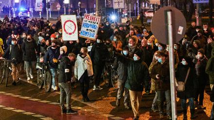 Schon in den vergangenen Wochen gab es immer wieder Proteste in Berlin. 