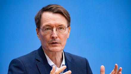 Karl Lauterbach ist Bundesgesundheitsminister.
