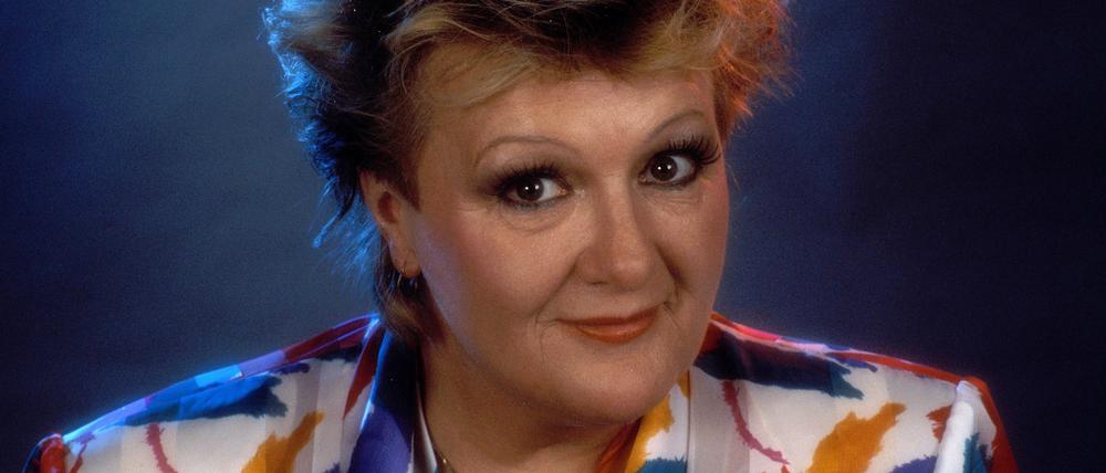 DDR-Entertainerin Helga Hahnemann.