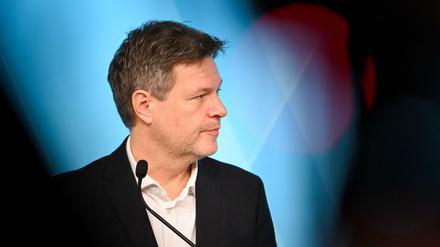Der Bundeswirtschafts- und Klimaschutzminister Robert Habeck (Grüne).