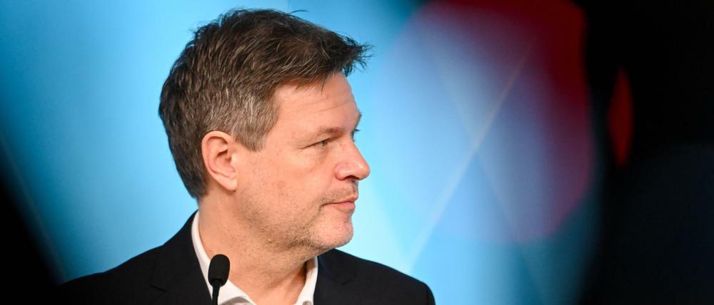 Der Bundeswirtschafts- und Klimaschutzminister Robert Habeck (Grüne).