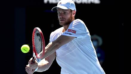 Yannick Hanfmann scheidet bei den Australian Open gegen Rafael Nadal aus.