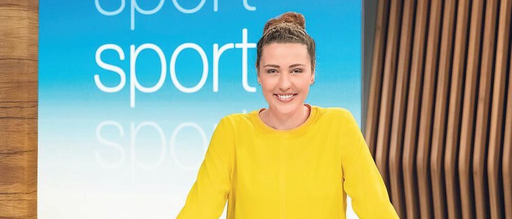 Die Moderatorin und Journalistin Lena Kesting.