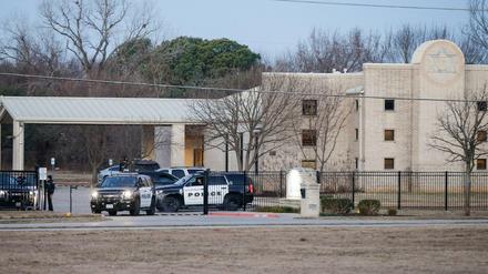 Der Geiselnehmer verschanzte sich mehrere Stunden in der Synagoge in Colleyville in den USA.