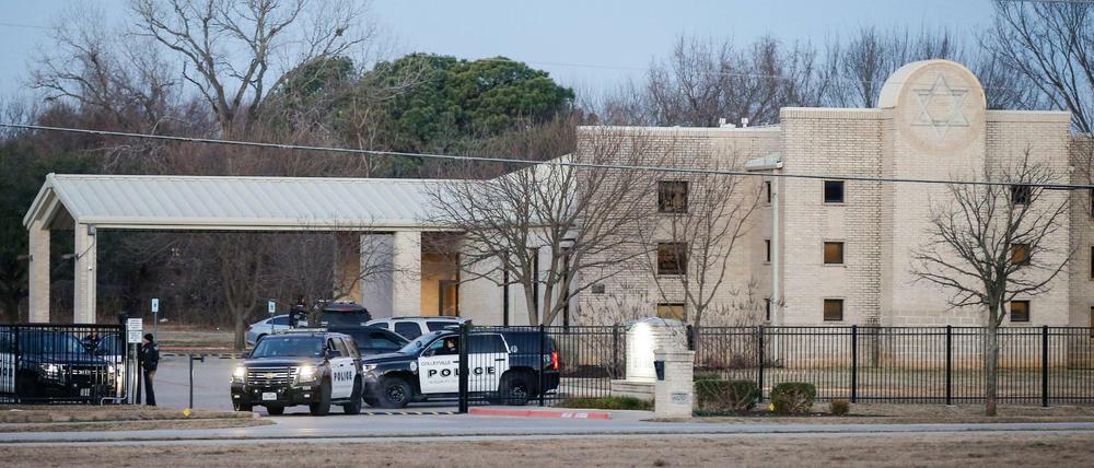 Der Geiselnehmer verschanzte sich mehrere Stunden in der Synagoge in Colleyville in den USA.