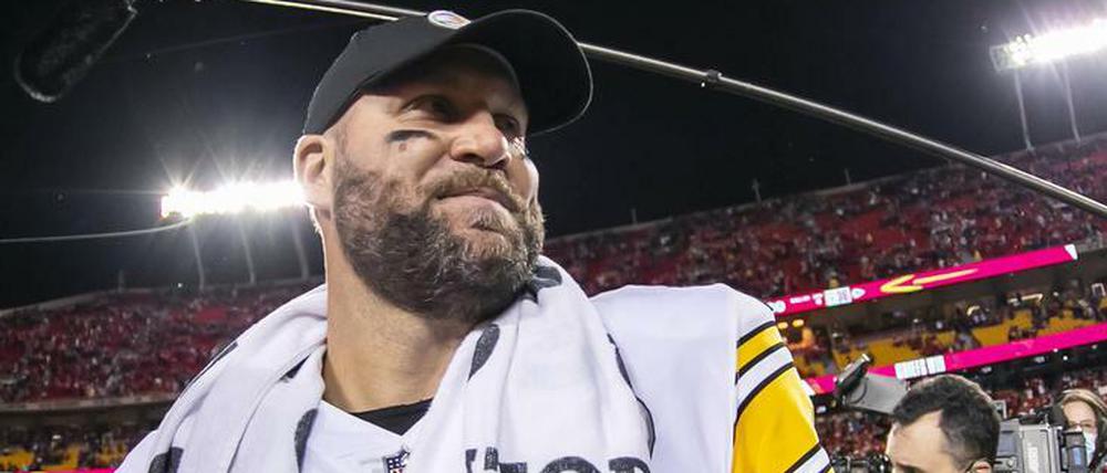 Big Ben Roethlisberger nach seinem wohl letzten Spiel.