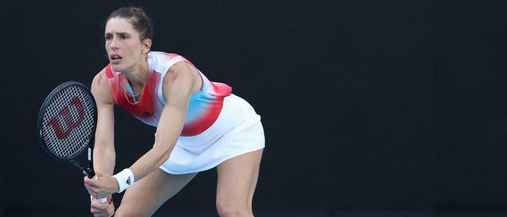 Andrea Petkovic gewann gegen Barbora Krejcikova nur zwei Spiele.