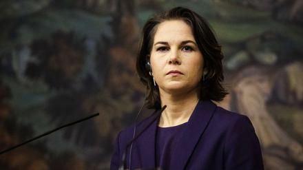 Annalena Baerbock machte ihren Standpunkt in Moskau mehr als deutlich.