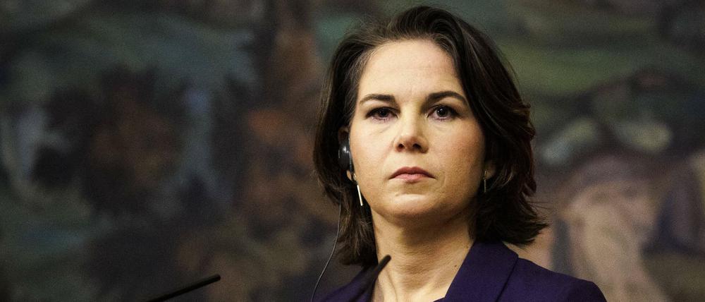 Annalena Baerbock machte ihren Standpunkt in Moskau mehr als deutlich.