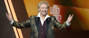 Wird die Zuschauer vor Ort und an den TV-Geräten auch 2022 bei "Wetten, dass ..?" begrüßen: Entertainer Thomas Gottschalk.