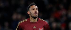 Pierre-Emerick Aubameyang kam beim Afrika-Cup wegen Herzproblemen nicht zum Einsatz, nun ist er zurück in London. 