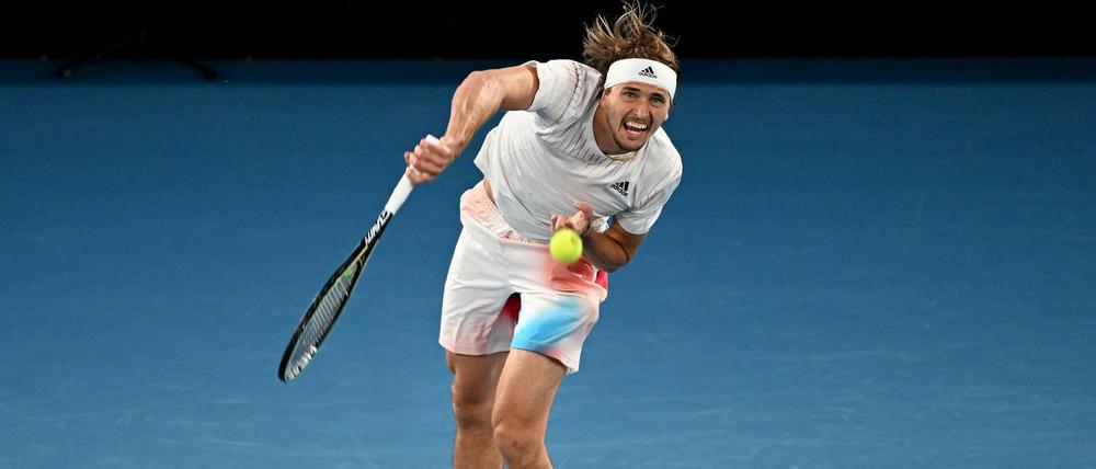 Alexander Zverev ist souverän in die dritte Runde der Australian Open eingezogen. 