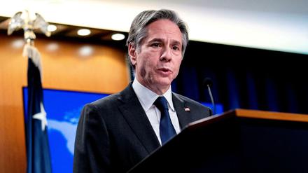 Strebt nach gemeinsamer Reaktion des Westens: US-Außenminister Antony Blinken.