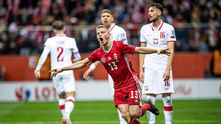 In der ungarischen Nationalmannschaft hat sich Andras Schäfer einen Stammplatz erarbeitet.