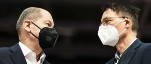 Neues Ungemach für Kanzler Olaf Scholz und Gesundheitsminister Karl Lauterbach (Beide SPD).