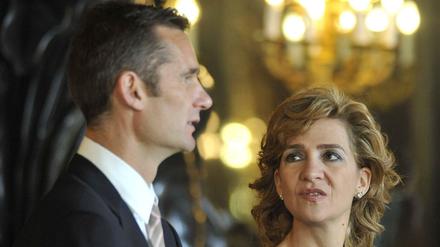 Bild aus besseren Tagen: Prinzessin Cristina und Inaki Urdangarin beim Spanischen Nationalfeiertag 2010 in Madrid. 