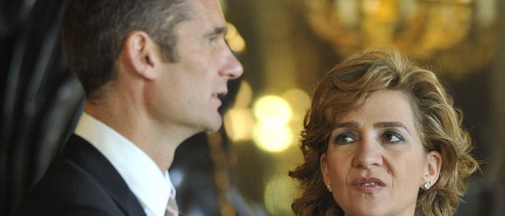 Bild aus besseren Tagen: Prinzessin Cristina und Inaki Urdangarin beim Spanischen Nationalfeiertag 2010 in Madrid.
