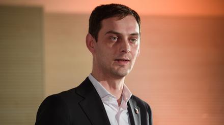 Martin Hikel (SPD), Bezirksbürgermeister von Neukölln. 