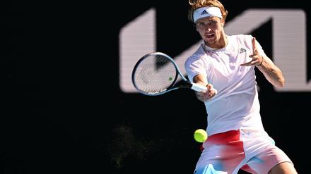 Alexander Zverev im Achtelfinale der Australian Open