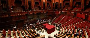 Pracht des 19. Jahrhunderts. Im Plenarsaal des Abgeordnetenhauses wird diese Woche das neue Staatsoberhaupt gewählt.