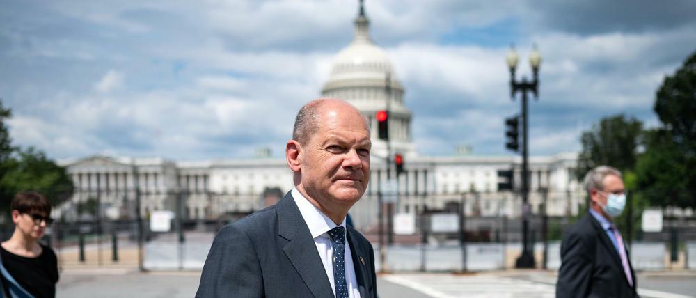 Als Finanzminister war Olaf Scholz oft in Washington, im Weißen Haus wurde er aber bisher nicht empfangen. 