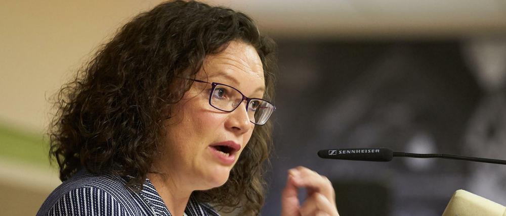 Andrea Nahles.