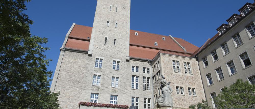 Das Rathaus von Berlin-Neukölln.
