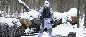 Tausende Freiwillige wollen die Ukraine verteidigen.