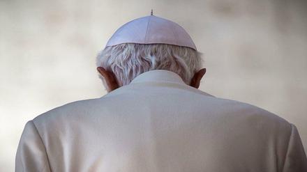 Der damalige Papst Benedikt XVI. im Februar 2013 