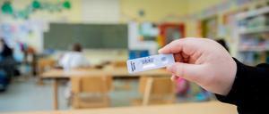 Nach den Winterferien sollen die Schüler an den Berliner Schulen zwei Wochen lang täglich getestet werden.